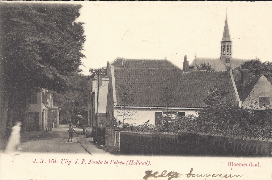 BLD-0316-Bloemendaalscheweg-Kerkplein-1902